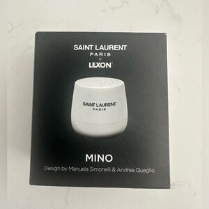 Saint Laurent Lexon White Mino Speaker